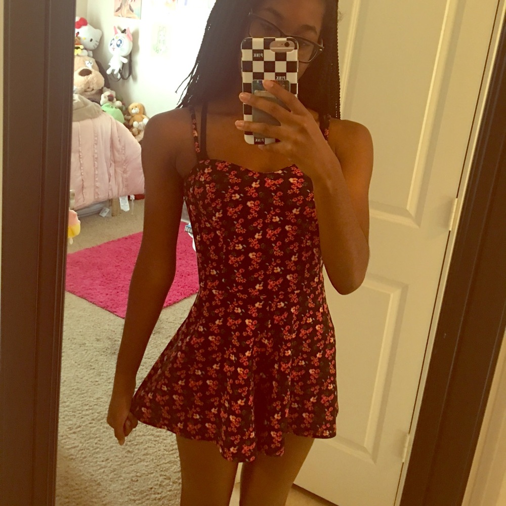 Floral Heart Romper